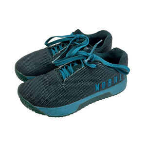 NOBULL SF Trainer Plus SuperFabric Sneakers Deep Teal Unisex W 7 M 5.5 Workout